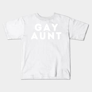 Gay Aunt Kids T-Shirt